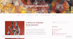 Desktop Screenshot of meganjacobson.com